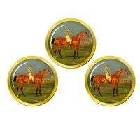 Cavallo da Corsa Menmon Con William Scott Up Palla da Golf Marcatori