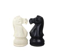 Cavallo da scacchi gigante (nero)