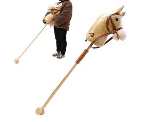 Cavallo di passatempo con peluche - Giocattolo da equitazione con relincho, giocattoli con suono per bambini, giochi di ruolo e avventura al galoppo | Design creativo del fumetto, regalo ideale pa
