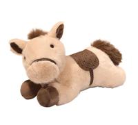 Cavallo di peluche, piccolo pony di peluche, soffice peluche for l'arredamento della camera da letto del divano, regalo di compleanno for collezionisti di ragazze adolescenti(Beige,45cm/17.7in)