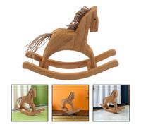 Cavallo Dondolo Incompiuto Anno Della Statuetta Statuina Di Legno
