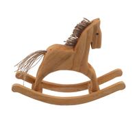 Cavallo Dondolo Incompiuto Anno Della Statuetta Statuina Di Legno