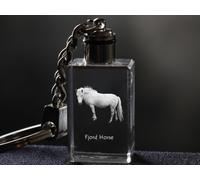 Cavallo Fjord Norvegese, Portachiavi Di Cristallo, Animali Di Cristallo DE