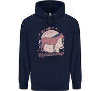 Cavallo il Mio Solo Stabile Relationship Equestre Bambini Felpa con Cappuccio