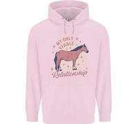 Cavallo il Mio Solo Stabile Relationship Equestre Uomo Felpa