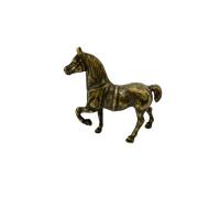 Cavallo in fusione di bronzo arredamento decorazione statuetta statua scultura