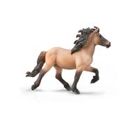 CollezionaUna replica realistica di animali dello stallone islandese Dun figura