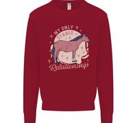 Cavallo La Mia Unica Relazione Stabile Felpa Equestre Per Bambini