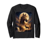Cavallo Mistico Luna Spirito del Stallone Maglia a Manica