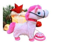Cavallo Musicale - Giocattolo In Peluche | Cavallino Interattivo Con Suoni, Movimento E Coda Oscillante, Peluche Realistico Per Bambini 3 Anni In Su