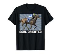 Cavallo orientato all'obiettivo, Corsa di cavalli, Santa Anita, Del Mar Maglietta