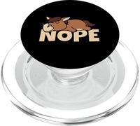 Cavallo Pony Puledro Not Today Nope PopSockets PopGrip per MagSafe