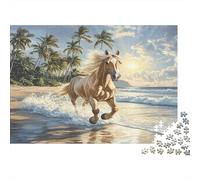 Cavallo Puzzle 1000 Pezzi Mostra Sfida Intellettuale Interblocco Preciso Femmina Maschio 1000pcs (75x50cm)
