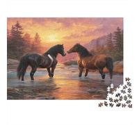 Cavallo Puzzle 1000 Pezzi Puzzle Impossibile 1000 Pezzi Gioco Di Sfida Intellettuale 70x50cm/1000pcs