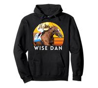 Cavallo Saggio, Corsa di Cavalli, Wise Dan, del Mar, Santa Anita Felpa con Cappuccio