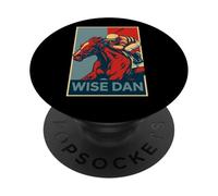 Cavallo saggio, Corsa di cavalli, Wise Dan, Del Mar, Santa Anita PopSockets PopGrip Adesivo