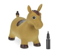 Cavallo saltellante Gioco cavalcabile Pony gonfiabile PVC 1,4 kg Pony da gioco