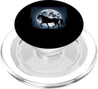 Cavallo Stuff Luna Piena Cavalli Selvaggi Equitazione Divertente Cavallo PopSockets PopGrip per MagSafe