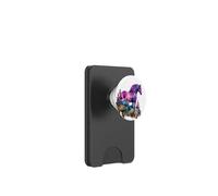 Cavallo sulla montagna cosmica maestosa Ombre Cavallo Foresta Viola PopSockets PopWallet per MagSafe