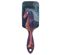 Cavallo Tarocchi anti statico cuscino d'aria pettine Progettato cuoio capelluto massaggio per capelli lisci con manico ergonomico cepillo para pelo rizado