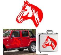 Cavallo Testa, Adesivo In Vinile Versione Sinistra