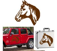 Cavallo Testa, Adesivo In Vinile Versione Sinistra