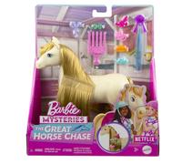 Cavallo Tornado Barbie dai capelli chiari da acconciare