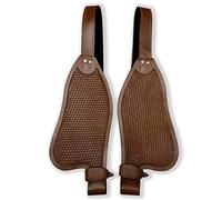 Cavallo Western Adulto Tooled Vera Pelle di Ricambio Parafanghi Sella Fatto a Mano Venduti in Coppia ME-WSF-014