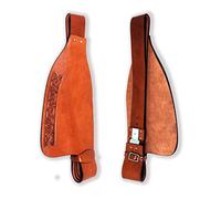 Cavallo Western Adulto Tooled Vera Pelle di Ricambio Parafanghi Sella Fatto a Mano Venduti in Coppia ME-WSF-008