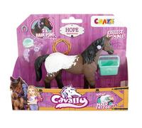 CAVALLY - Cavallo giocattolo modello Hope, cavallo giocattolo con accessori ed effetti speciali, razza Appaloosa
