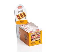 Cavanna Crostatine Senza Glutine e Senza Latte con Frolla di Riso e Mais - Monoporzione 54g in Espositore da Banco 24 Pezzi (Tot. 1,3 kg) (Albicocche)