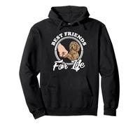 Cavapoo Dog Design «Best Friends» - Divertenti amanti di Cavapoo Felpa con Cappuccio