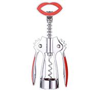 Cavatappi a forma di ala con apribottiglie in acciaio inox due in uno