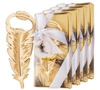 Cavatappi a forma di piuma, regali per feste di compleanno, decorazioni per feste e souvenirs, regali per gli ospiti, forniture per bar e cucina, bomboniere per matrimoni e addii al nubilato, regali d