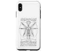 Cavatappi da barista enofilo Vitruviano Uomo Da Vinci Vino Custodia per iPhone XS Max