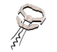 Cavatappi da vino a due punte particolare for rimuovere i tappi di sughero più vecchi e fragili Estrattore vecchio vintage(Mecha Style)