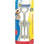 Cavatappi Due Leve Super De Luca Metallo Cromato 4 Pezzi
