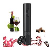 CAVATAPPI ELETTRICO APRIBOTTIGLIE TAGLIACAPSULE APRI BOTTIGLIE VINO IN ACCIAIO