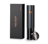 Cavatappi Elettrico per Vino Apribottiglie Elettrici Automatico Professionale per Gli Amanti del Vino Regalo di Lusso (Oro Rosa, Cavatappi con Taglia Capsule, Scatola Regalo, Ricaricabile, Un Tocco)