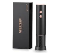 Cavatappi Elettrico per Vino Apribottiglie Elettrici Automatico Professionale per Gli Amanti del Vino Regalo di Lusso (Oro, Cavatappi con Taglia Capsule, Scatola Regalo, Ricaricabile)