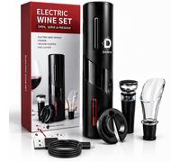 CAVATAPPI ELETTRICO PROFESSIONALE A BATTERIA RICARICABILE USB C PER VINO SET ACC