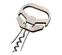 Cavatappi for vino a due punte, particolare, rimuove i tappi di sughero più vecchi e fragili, estrattore a, vecchio cavatappi for d'annata(Ordinary Style)