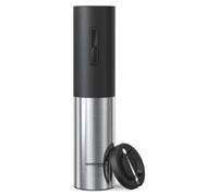 Ghidini Italy 1850 | Levatappi Elettrico Ricaricabile USB-C - Cavatappi con Tagliacapsule Universale in Acciaio Inox, Ø4,8x21cm