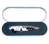 Cavatappi Personalizzato Professionale - Apribottiglie in Acciaio Inox e Scatola Rigida - Design Elegante e Compatto - Idea Regalo per Sommelier e Amanti del Vino