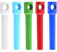 Cavatappi portatile da viaggio per vino tascabile, 5 pezzi, colore casuale, mini tappo in sughero, per ristorante, bottiglia di vino, regalo da viaggio, cavatappi da tasca