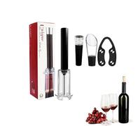 Cavatappi professionale per vino, Cavatappi, Apribottiglie a Pressione D'aria, cavatappi per apertura facile e veloce, Cavatappi Vino a Pompa di Pressione