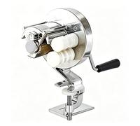 Cavatelli Maker Machine - Pressa per pasta in acciaio inox per spaghetti, fettuccine, gnocchi e orecchiette, macchina manuale per maccheroni con rulli