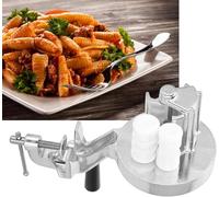 Cavatelli Maker Tool - Autentica macchina per pasta italiana | Macchina manuale per maccheroni | Macchina a rullo per pasta a manovella in acciaio inox | Macchina per pasta fatta in casa per