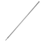 CAVATINY SDS Plus - Set di punte per trapano SDS Plus, 25 x 1000 mm, per calcestruzzo, mattone, cemento, pietra con 4 tagli, fusto SDS Plus adatto per martello perforatore