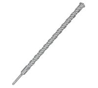 CAVATINY Set di punte SDS Plus, 28 x 460 mm, per trapano a percussione SDS, per cemento, mattoni, cemento, pietra con 4 tagli, fusto SDS Plus, adatto per martello perforatore
